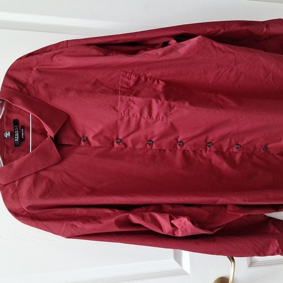 F mens Synergy stretch long sleeve shirt size 22. EUC - Picture 1 of 3